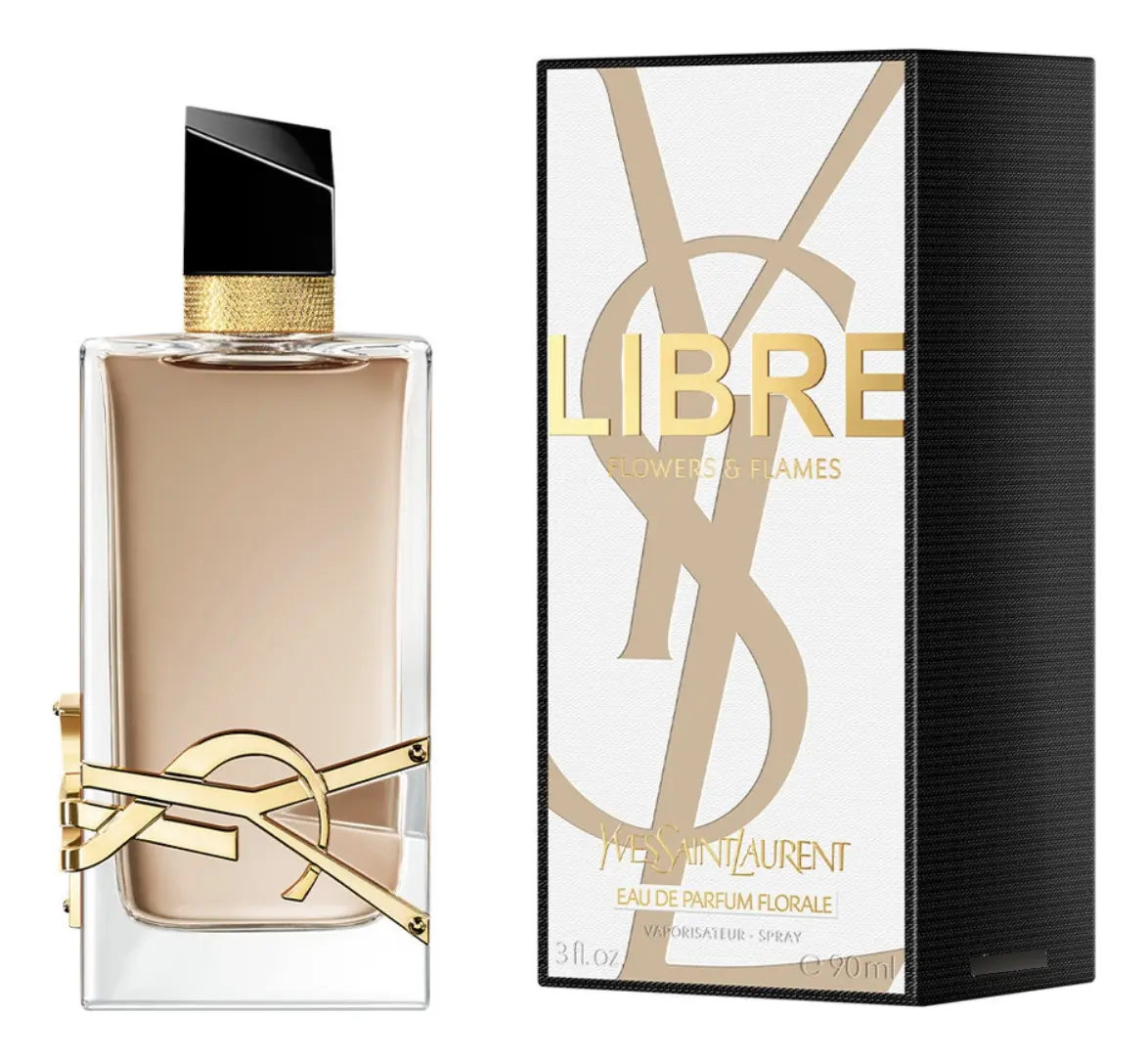 Libre Flowers and Flames — Yves Saint Laurent